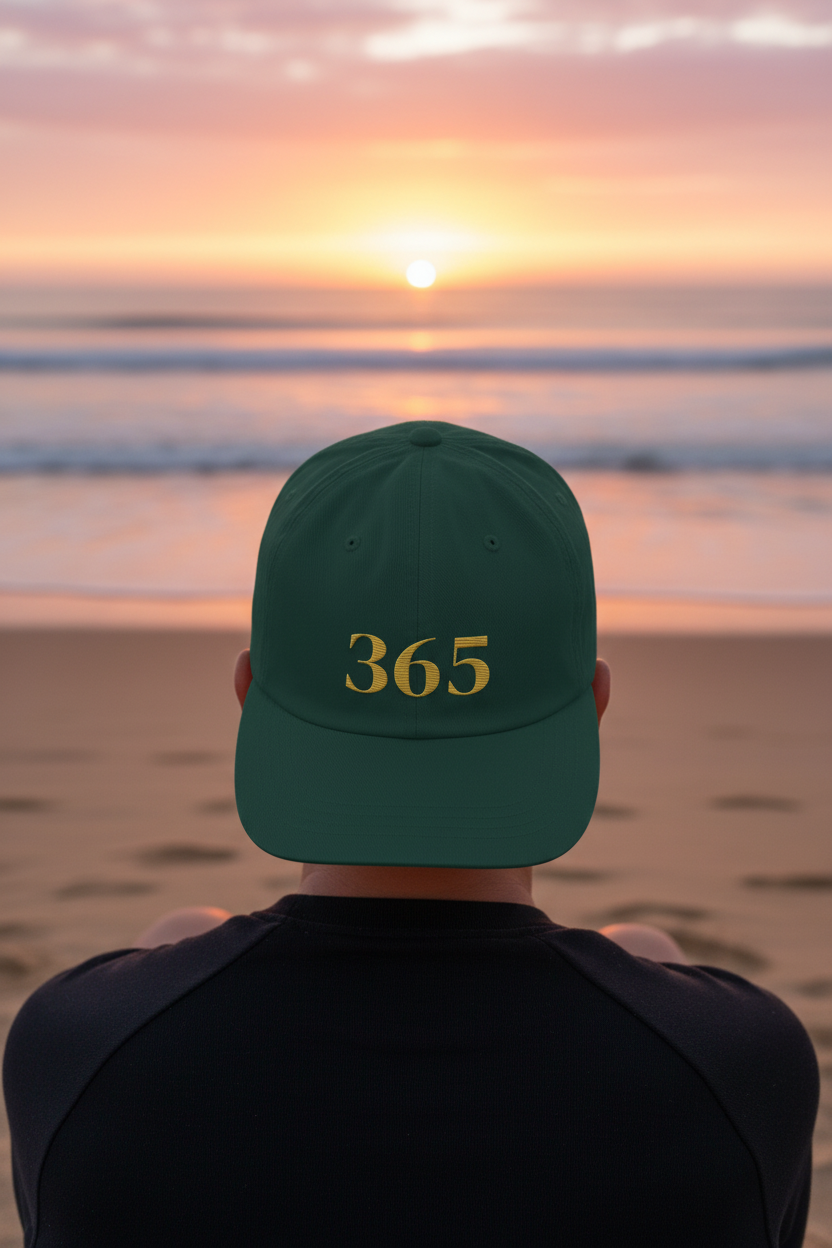 365 Cap — Hombre verde playa