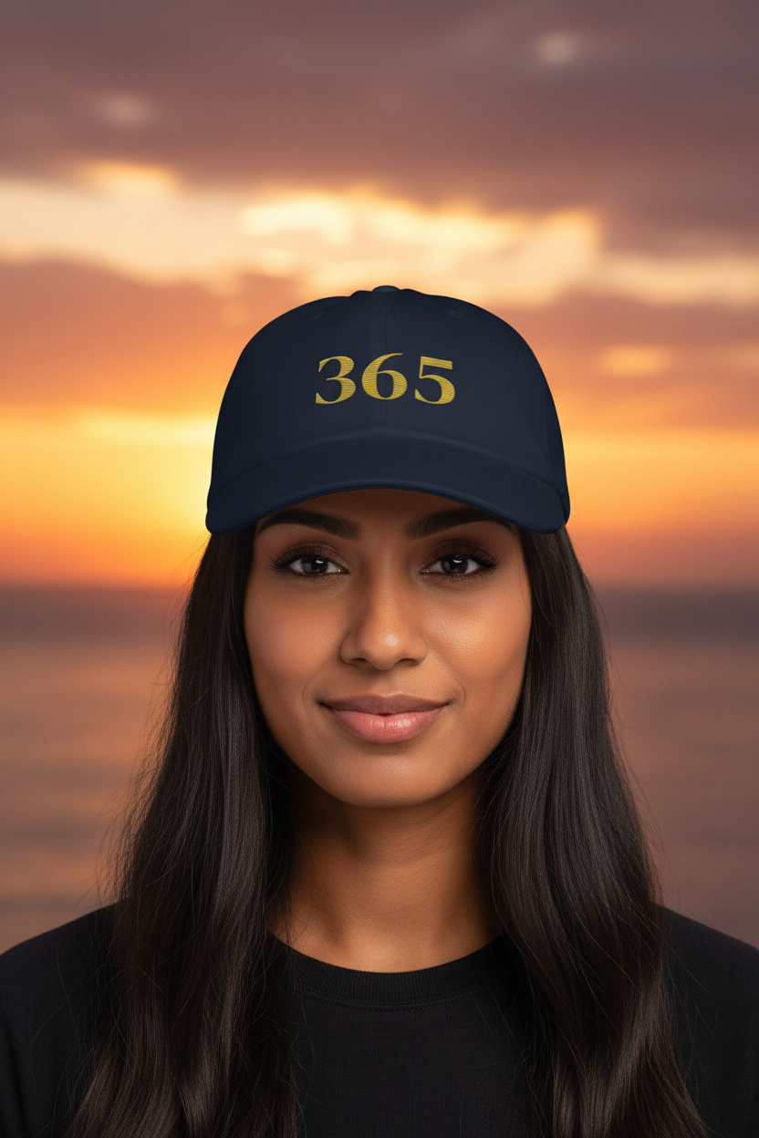 365 Cap Navy — Mujer Sur Asiática