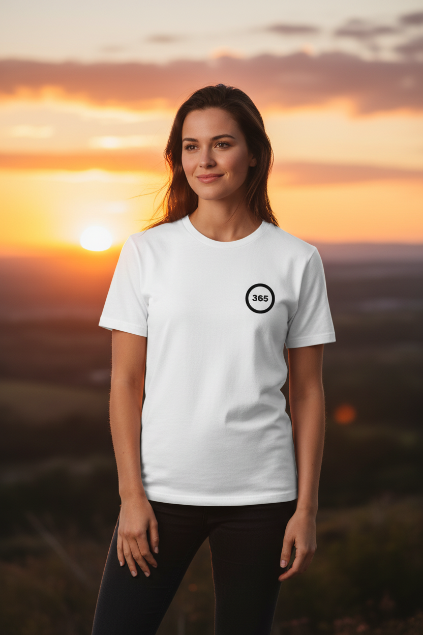 Choose Faith - Modelo Femenino Frontal - Amanecer