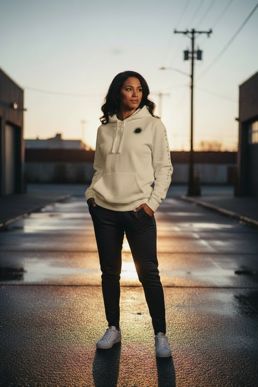 Hoodie Polvo del Desierto - Mujer