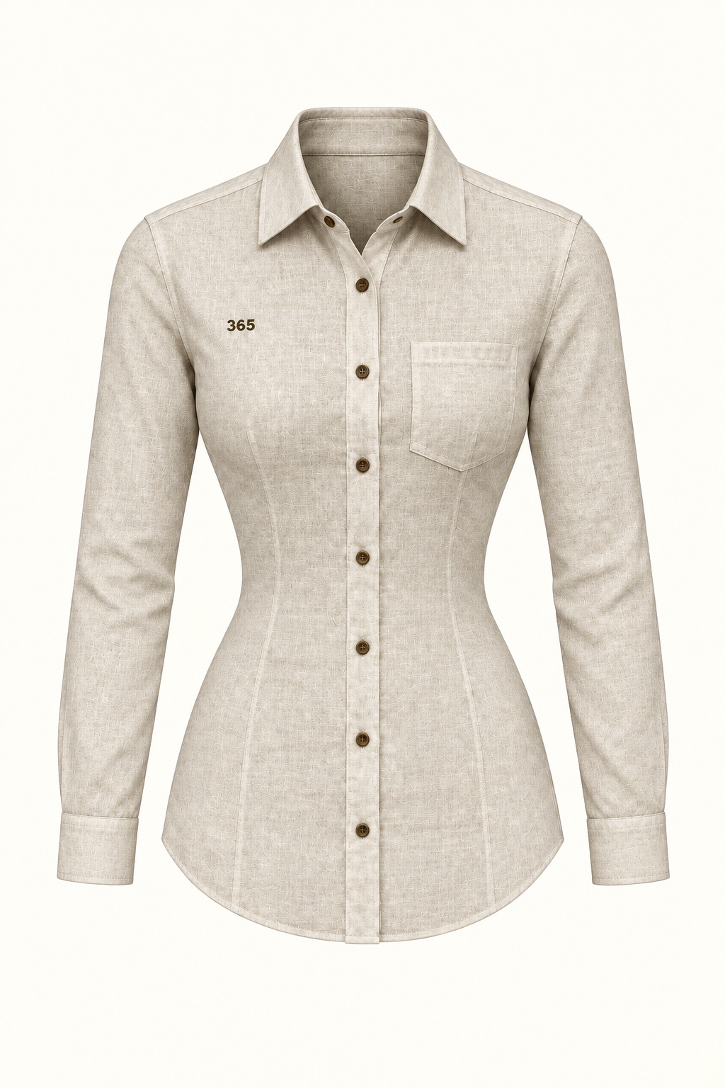 Mockup beige, frontal