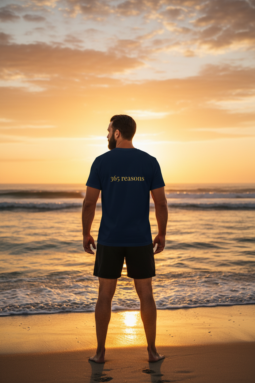 Navy masculino espalda
